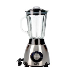 Batidora de vaso mezclador de cristal 550 w 1,5 l