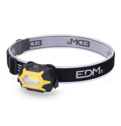 Linterna frontal led a pilas (pilas incluidas)