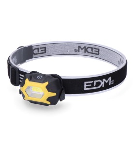 Linterna frontal led a pilas (pilas incluidas)