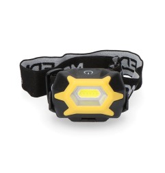 Linterna frontal led a pilas (pilas incluidas)