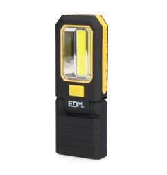 Linterna led cob xl 150 lm + 3 mini led 7 lm, con gancho e iman 3 x aaa (incluidas)