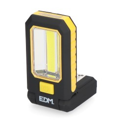 Linterna led cob xl 150 lm + 3 mini led 7 lm, con gancho e iman 3 x aaa (incluidas)