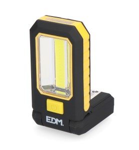 Linterna led cob xl 150 lm + 3 mini led 7 lm, con gancho e iman 3 x aaa (incluidas)