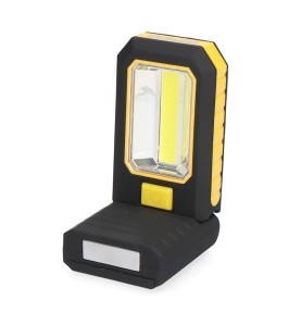 Linterna led cob xl 150 lm + 3 mini led 7 lm, con gancho e iman 3 x aaa (incluidas)