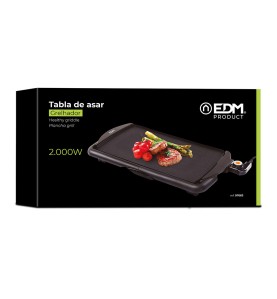 Tabla de asar 2000 w 56,5 x 27,3 x 10 cm