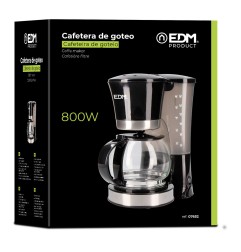 Cafetera de goteo 12 tazas 800 w
