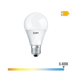 Bombilla standard led e27 20 w 2200 lm 6400 k luz fria ø6,5 x 12,4 cm