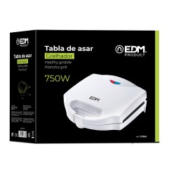 Sandwichera doble 750 w