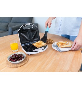 Sandwichera doble 750 w
