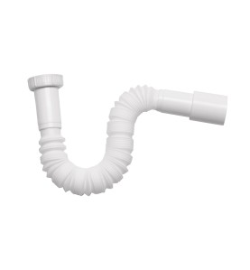 Sifon extensible con tuerca de plastico 1" 1/2"