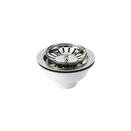 Valvula de fregadero ø115 mm con rejilla (envasado)