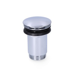 Desagüe "clic-clac" universal de lavabo-bidé cromado (envasado)