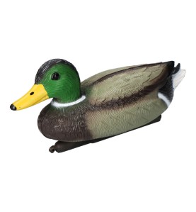Pato cuello verde reclamo aves 36 x 16 x 16cm edm