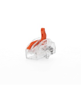 Conector empalme 2 tomas de 0,75a 2,5mm