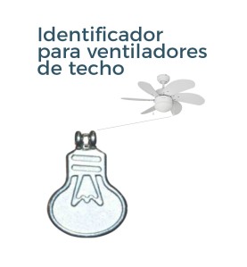 Tirador de interruptor para ventilador de techo edm