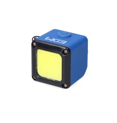 Linterna cubo led recargable. cob 3w 300lm 1.000mah con usb + iman. funcion power bank. colores surtidos