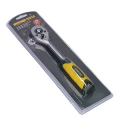 Llave de carraca encastre 3/8" 45 dientes cromo vanadio ec5 mota