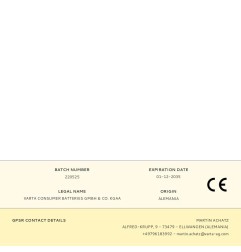 Pila alkalina longlife power aaa - lr03 (blister 6 uds) ø10,5x44,5mm