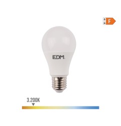Bombilla standard led con sensor de presencia y crepuscular e27 12 w 1154 lm 3200 k luz calida ø6 x 11 cm