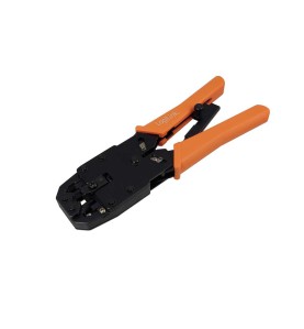 Crimpadora modular para rj10, rj11, rj12, dec, rj45