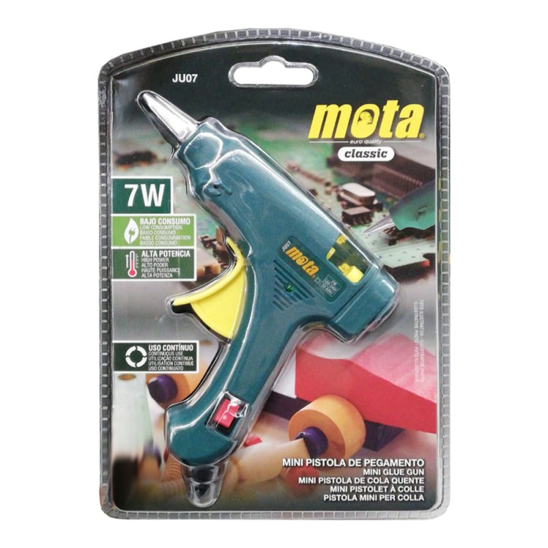 Pistola pegamento silicona 7 w barra de silicona de ø7 mm