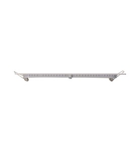 Downlight led empotrable cuadrado 20 w luz fria 6400 k 1500 lm blanco 22 x 22 cm