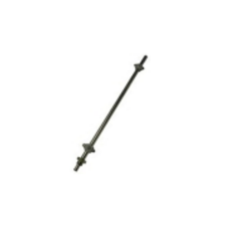 Brazo aclarado inferior fijo izq.inox. v-40