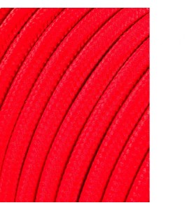 Carrete cable cordón tubular h03vv-f 2 x 0,75 mm² rojo, 5 m