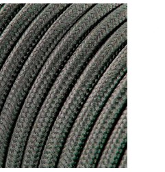 Carrete cable cordón tubular h03vv-f 2 x 0,75 mm² gris oscuro, 5 m