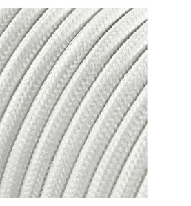 Carrete cable cordón tubular h03vv-f 2 x 0,75 mm² blanco, 5 m