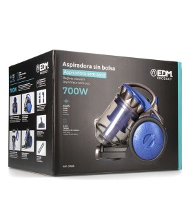 Aspiradora sin bolsa multiciclonico clase "a" 700 w 2,5 l
