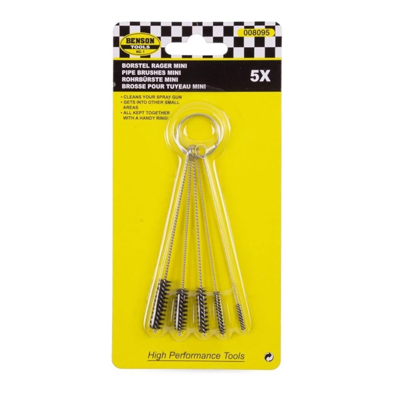 Cepillo mini variado, set 5 piezas