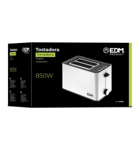 Tostadora doble ranura white design 850 w