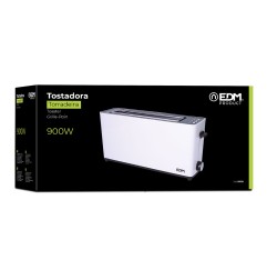 Tostadora ranura larga white design 900 w