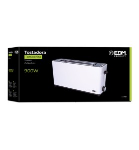 Tostadora ranura larga white design 900 w