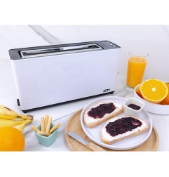 Tostadora ranura larga white design 900 w