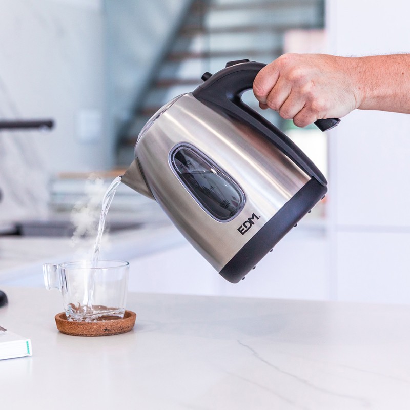 Hervidor de agua electrico "kettle". 2200 w 1,7 l