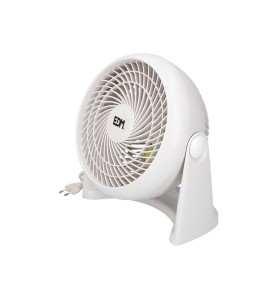Ventilador 2 en 1 (suelo y pared), blanco, potencia 50 w 55,65 db aspas ø18 cm 26,5 x 15,5 x 27,7 cm