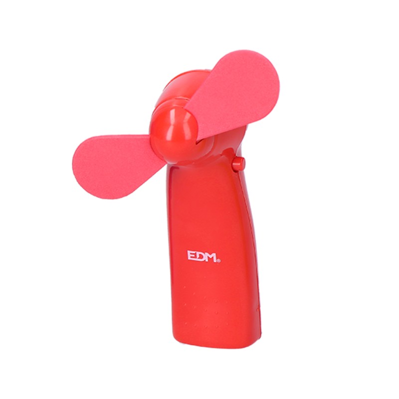 Ventilador a pilas "funny colors" 2 x aa (no incluidas) edm colores surtidos