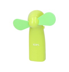 Ventilador a pilas "funny colors" 2 x aa (no incluidas) edm colores surtidos