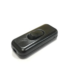 Interruptor de paso, 4a 250v~, negro (retractilado)