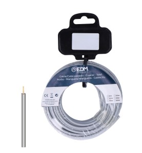 Carrete cablecillo h07z1-k 2,50 mm² gris, 15 m