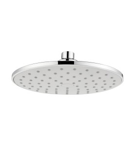 Rociador de ducha anticalcareo round color cromo
