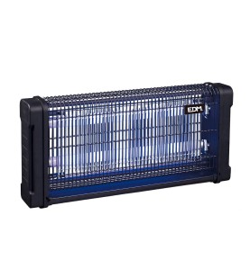Mata insectos profesional eléctrico 2x15w 100m² 54,2x10x26,5cm 340° color negro edm