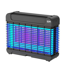Mata insectos profesional electronico con led 10w 100m² 31,6x10x26,3cm color negro edm