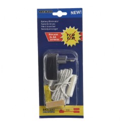 Eliminador de pilas 3v para interior de productos con 2xaa