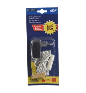 Eliminador de pilas 3v para interior de productos con 2xaa