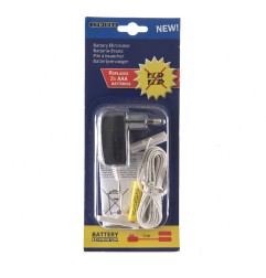 Eliminador de pilas 3v de interior para productos con 2xaaa