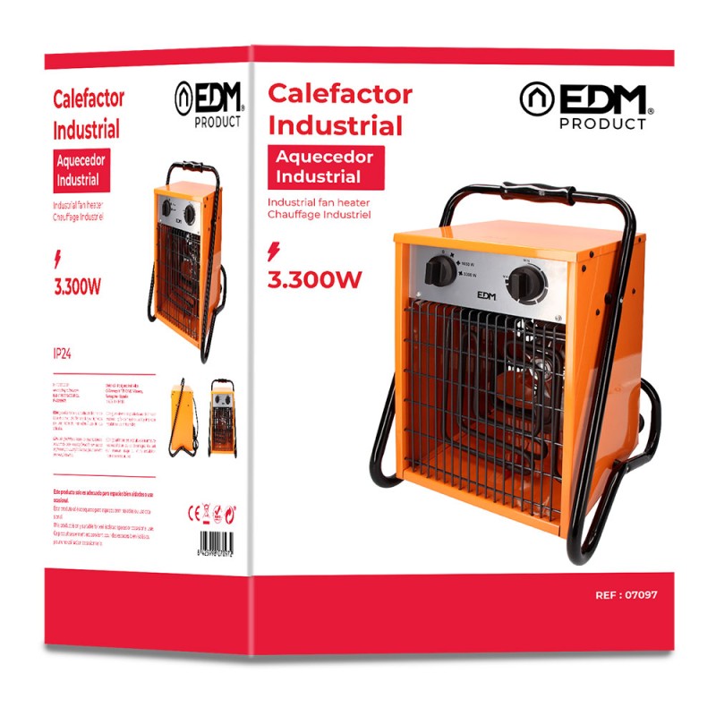 Calefactor industrial 3300 w