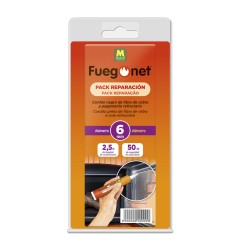 Kit reparación: cordón aislante ø6 mm x 2,5 m + adhesivo 50 ml